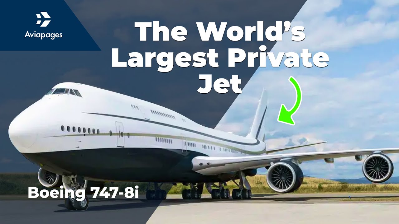 Exploring the world s largest private jet boeing 747 8